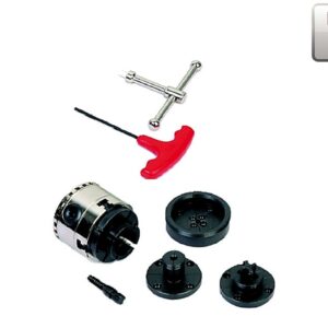 Mini mandrin de tournage JET 1 pouce × 8 TPI, Ø 65 mm