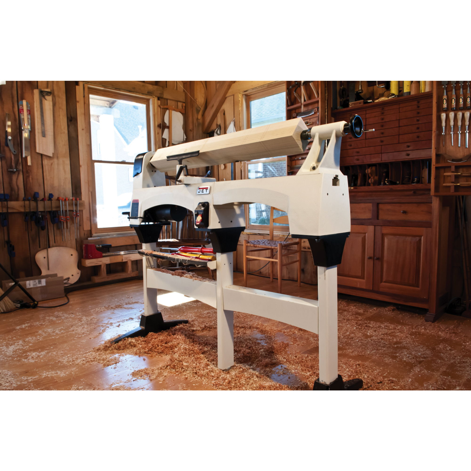 Tour à bois à vitesse variable JET JWL-1221VS-M, 230 V