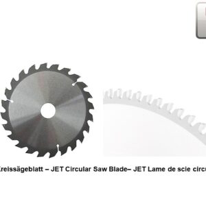 JET Kreissägeblatt 254 × 30 mm, 24 Z, Holz
