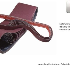JET Schleifbänder 150 × 1220 mm, K100, 5 Stück