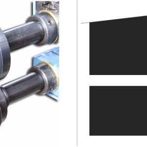 Baileigh BR18E-1/16-STEP-NY 1/16" ( 1,58 mm ) Nylon-Stufenrollensatz – Produktbild
