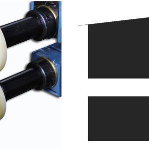 Baileigh BR18E-1/4-STEP-NYL 1/4" ( 6,35 mm ) Nylon-Stufenrollensatz – Produktbild