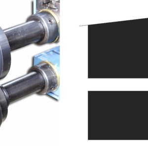 Baileigh BR18E-1/8-STEP 1/8" ( 3,175 mm ) Stahl-Stufenrollensatz – Produktbild