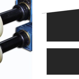 Baileigh BR18E-1/8-STEP-NYL 1/8" ( 3,175 mm ) Nylon-Stufenrollensatz – Produktbild