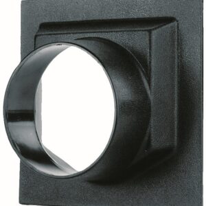 JET Absaughaube, Ø 100 mm, 210 × 210 mm