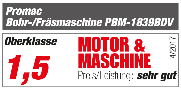 PROMAC PBM-1839BDV Bohr-Fräsmaschine – Ansicht 1