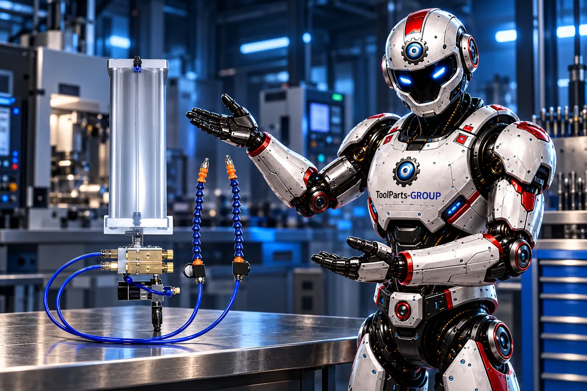 DYNACUT Minimalmengenschmierung MSA-2 - Aluminium-Pumpensystem – Im Einsatz
