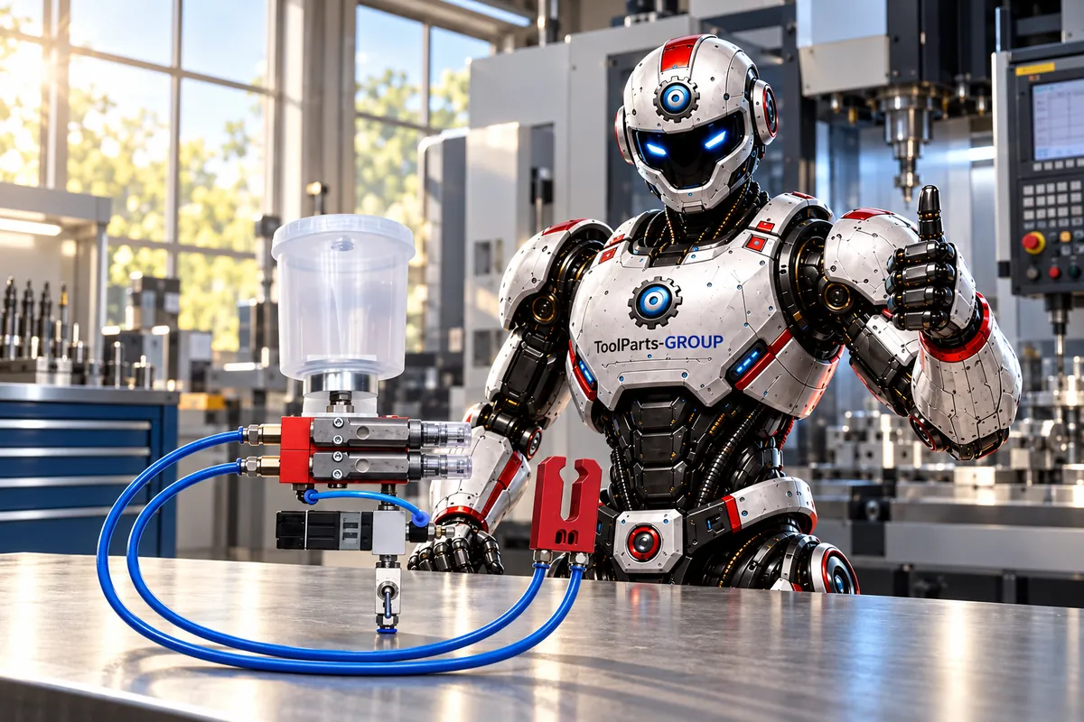DYNACUT Minimalmengenschmierung KSM-SV - Kolbenpumpensystem – Im Einsatz