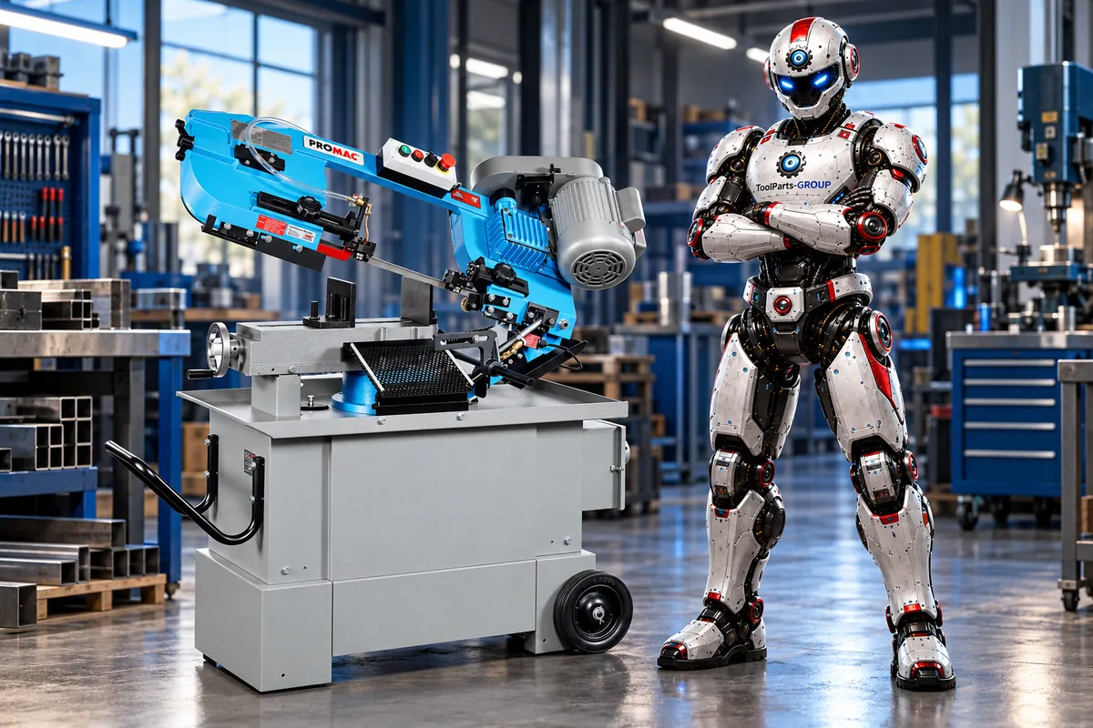 PROMAC 917C Metallbandsäge – Im Einsatz