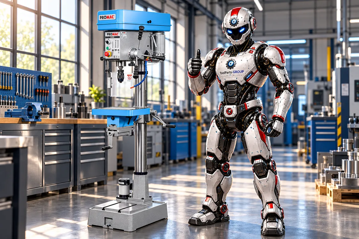 PROMAC 930E Säulenbohrmaschine – Im Einsatz