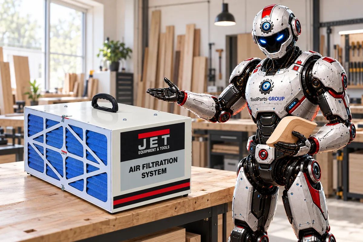 JET AFS-500-M Luftfiltersystem – Im Einsatz