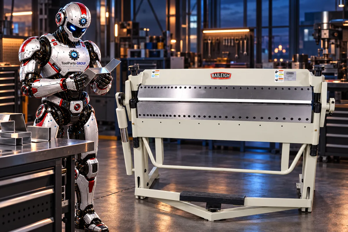 Baileigh BB-5016F-DS Schwenkbiegemaschine – Im Einsatz
