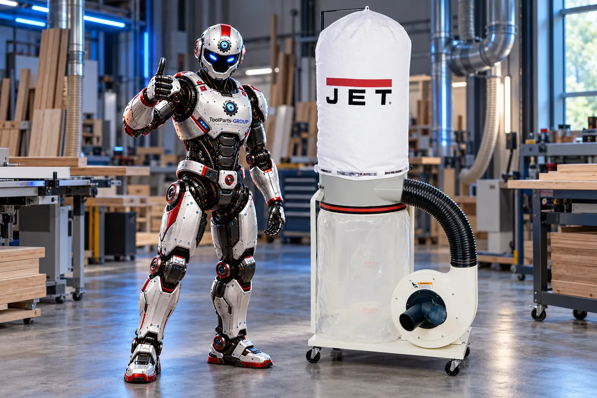 JET DC-1100A-T Système d’aspiration – En situation