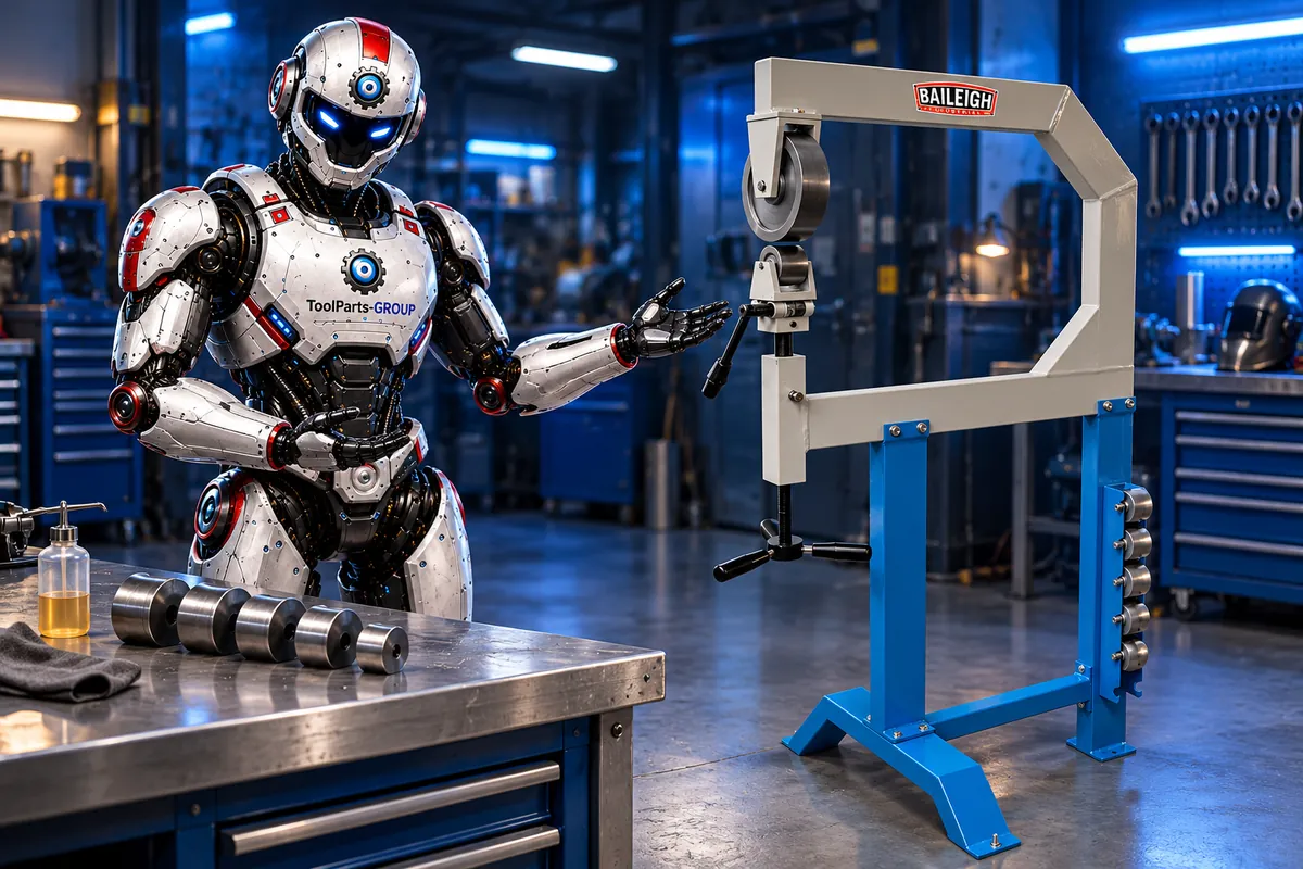 Baileigh EW-28 Englisches Rad – Im Einsatz