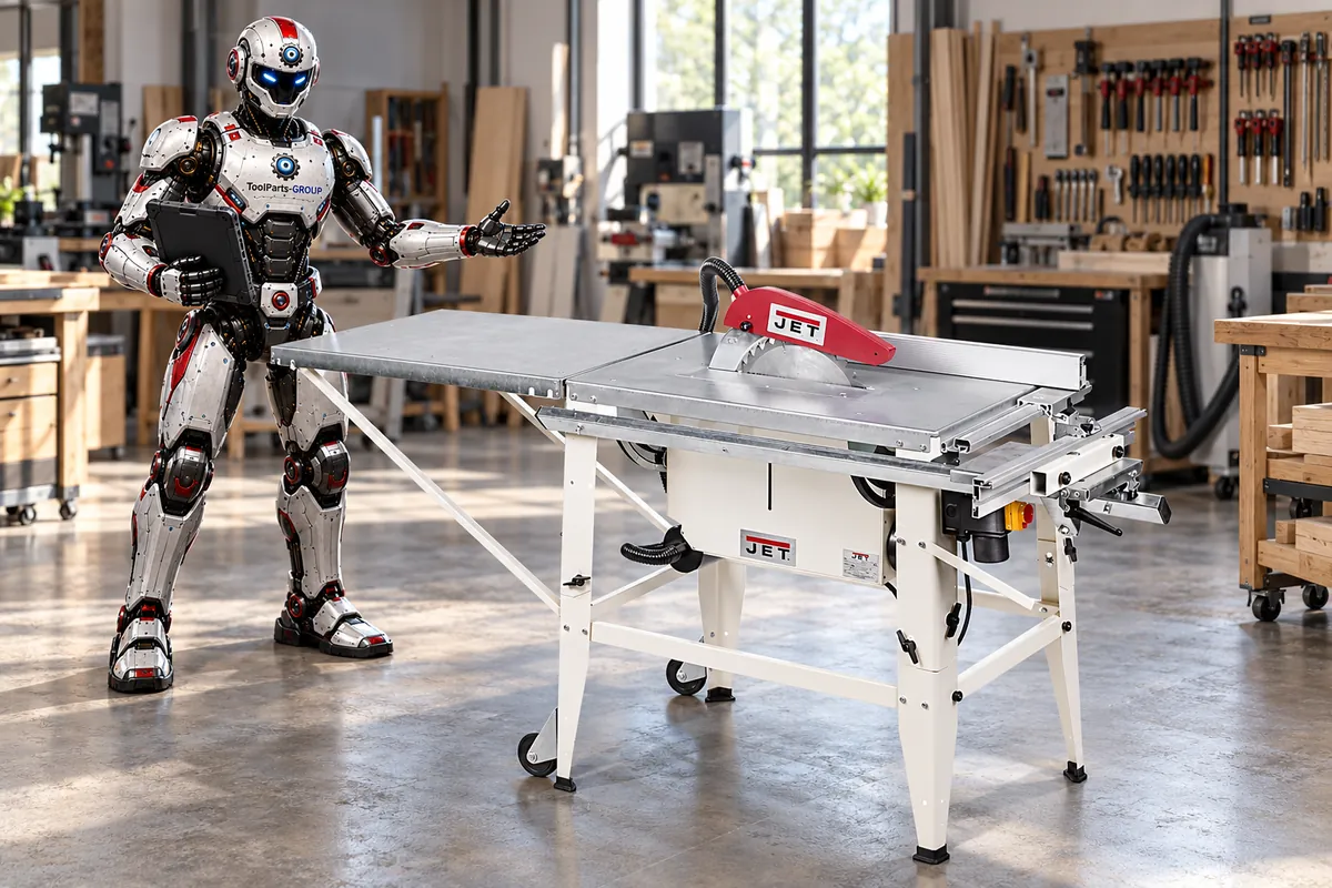 JET JTS-315SP-M Scie circulaire sur table – En situation