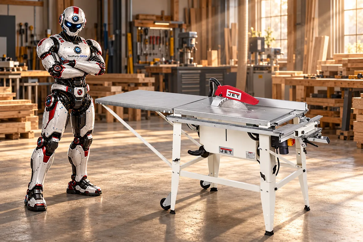 JET JTS-315SP-T Scie circulaire sur table – En situation