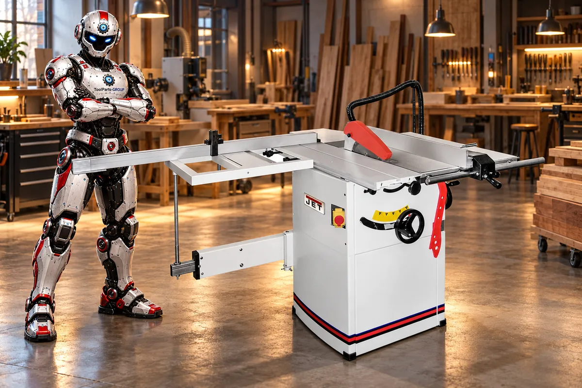 JET JTS-600X-T Table saw – In use