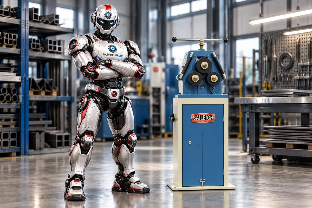 Baileigh R-M10 Ring- und Profilbiegemaschine – Im Einsatz
