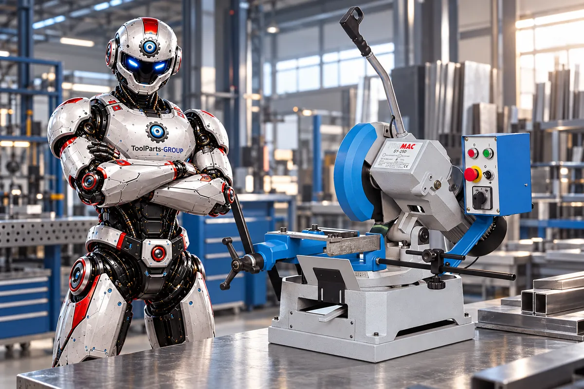 PROMAC SY-250A Metallkreissäge – Im Einsatz
