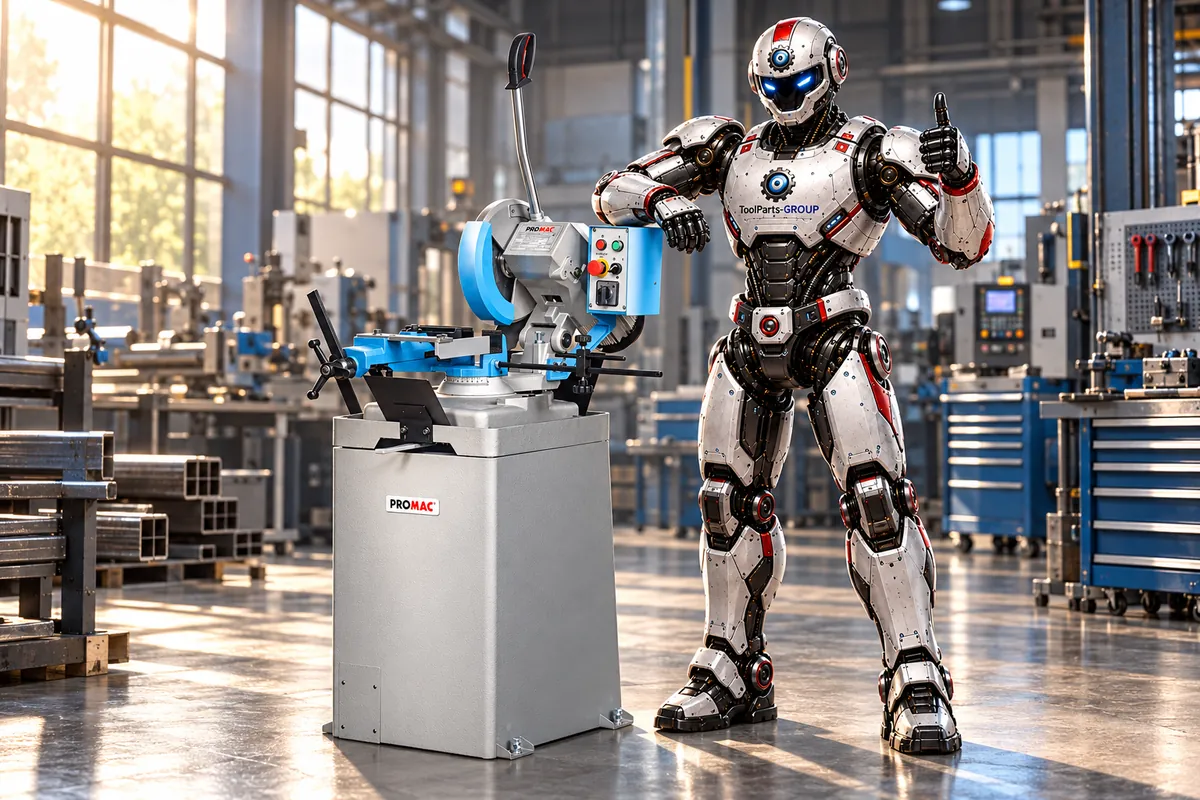 PROMAC SY-315L Metallkreissäge – Im Einsatz